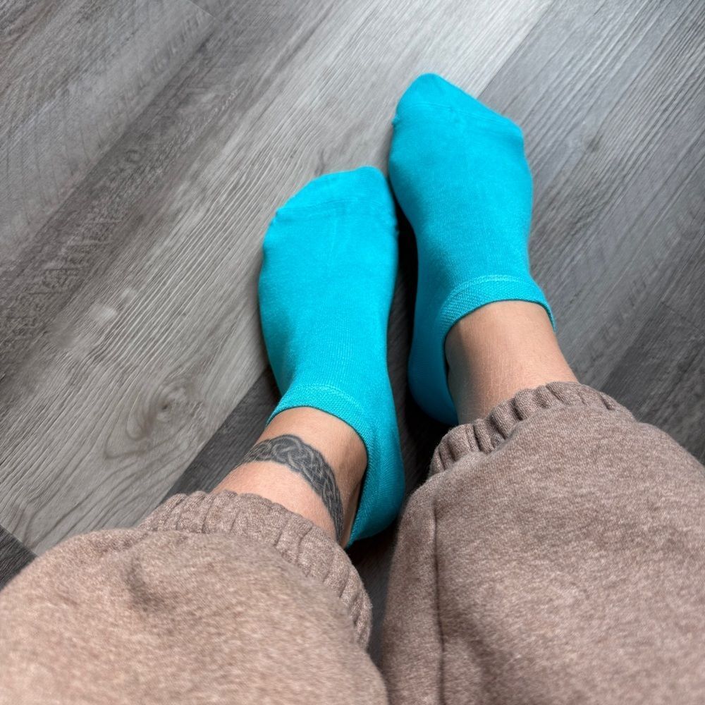 Bambooven Premium Bamboo Socks NEW Blue Women’s Athleisure Workout Gym - Picture 4 of 8